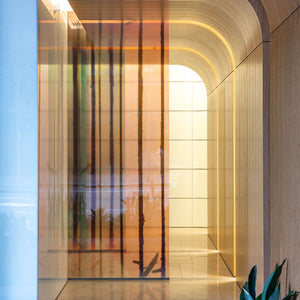 Justine Varga, Fusuma, 2018, at Duo Central Park Sydney by Foster + Partners London. Photography by Mark Pokorny