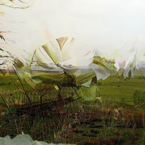 Laura Wills and James Tylor, Haunted Landscape, 2020, pastel, pencil and pigment ink on paper, 138 x 112 cm