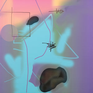 Min Wong, All with your happy smiley face, , 2018, digital print on mirror stainless steel, 100 x 100 cm, edition of 3