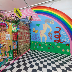 Paul Yore’s ‘Pleasures Against Nature’ at RMIT Intersect, 2020. Photography by Mark Ashkanasy