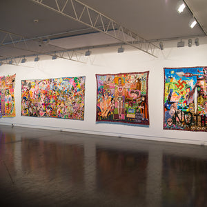 Paul Yore’s ‘Obscene’ at Hugo Michell Gallery, 2017