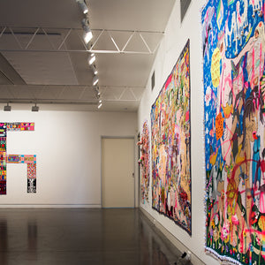 Paul Yore’s ‘Obscene’ at Hugo Michell Gallery, 2017