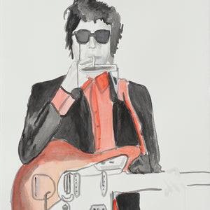 Paul Sloan, Electric, 2023, Gouache on paper, 76 x 55 cm