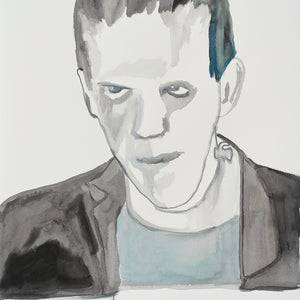 Paul Sloan, Love in the Age of Prometheus, 2023, Gouache on paper, 76 x 55 cm