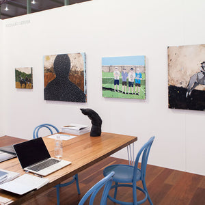 Richard Lewer’s ‘Mostly Sunny’ for Hugo Michell Gallery at Melbourne Art Fair, 2014