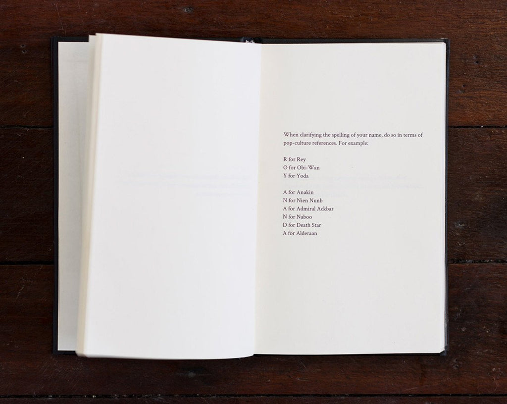 Roy Ananda '72 acts of fandom' Artist Book