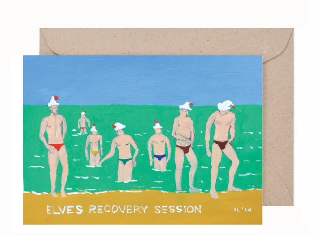 Ian Lever 'Elf Recovery' Gift Card