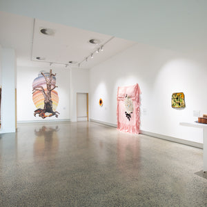‘Going Round in Squares’ installation view at Art Gallery of Ararat TAMA, 2019