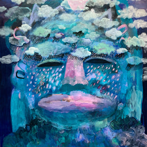Sally Bourke, Squall, 2022, oil on linen, 152.5 x 132 cm
