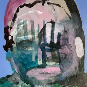 Sally Bourke, Stonewall, 2022, oil on linen, 104 x 92 cm