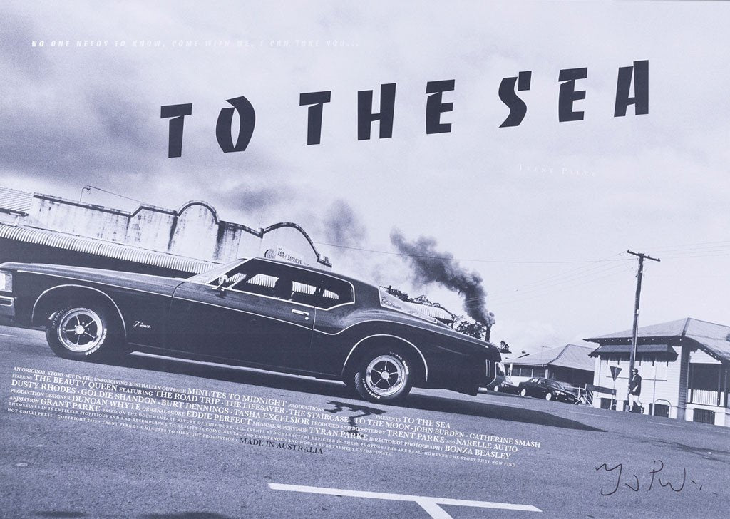 Trent Parke 'To the Sea' poster, signed