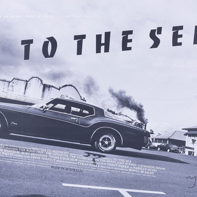 Trent Parke 'To the Sea' poster, signed