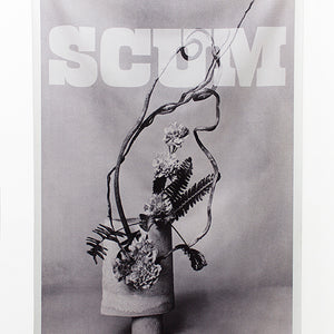 Tony Garifalakis, Scum #3, 2017-21, low viscosity screen print ink on cotton-linen blend, 145 x 100 cm