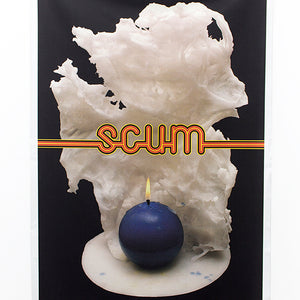 Tony Garifalakis, Scum #4, 2017-21, low viscosity screen print ink on cotton-linen blend, 145 x 100 cm