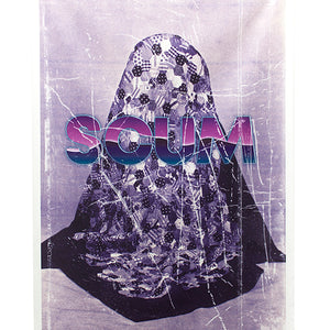 Tony Garifalakis, Scum #5,2017-21, low viscosity screen print ink on cotton-linen blend,145 x 100 cm