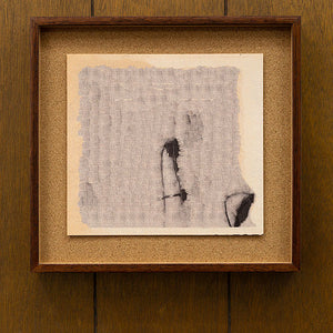 Tony Garifalakis, Untitled, 2018-19, from ‘Garage Romance’, unique inkjet print on Ilford smooth cotton paper, corkboard, and hand-stained Tasmanian oak, 37.8 x 40 x 4 cm