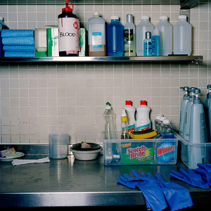 Trent Parke, Wig and Makeup Room, Opera Theatre, 2008 – 2009, from Please step quietly, pigment print, 55 x 45 cm, ed. of 5