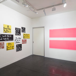 'WORD' at Hugo Michell Gallery, 2018