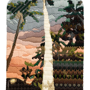 Sera Waters, Colonial Beacons, 2017, printed wallpaper, 305 x 235 cm