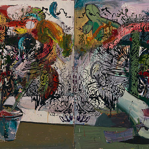 Ben Quilty, After Life 2, 2021, oil on linen, 202.5 x 361.5 cm