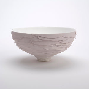Clara Adolphs, Bruce Nuske, 2023, mid-fire quartz with underglaze, 12 x 25 x 25 cm