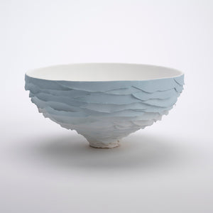 Clara Adolphs, Rhana Devenport, 2023, mid-fire quartz with underglaze, 12 x 25 x 25 cm