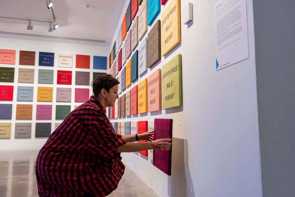 Kate Just on ABC Art Works with Namila Benson Hugo Michell Gallery