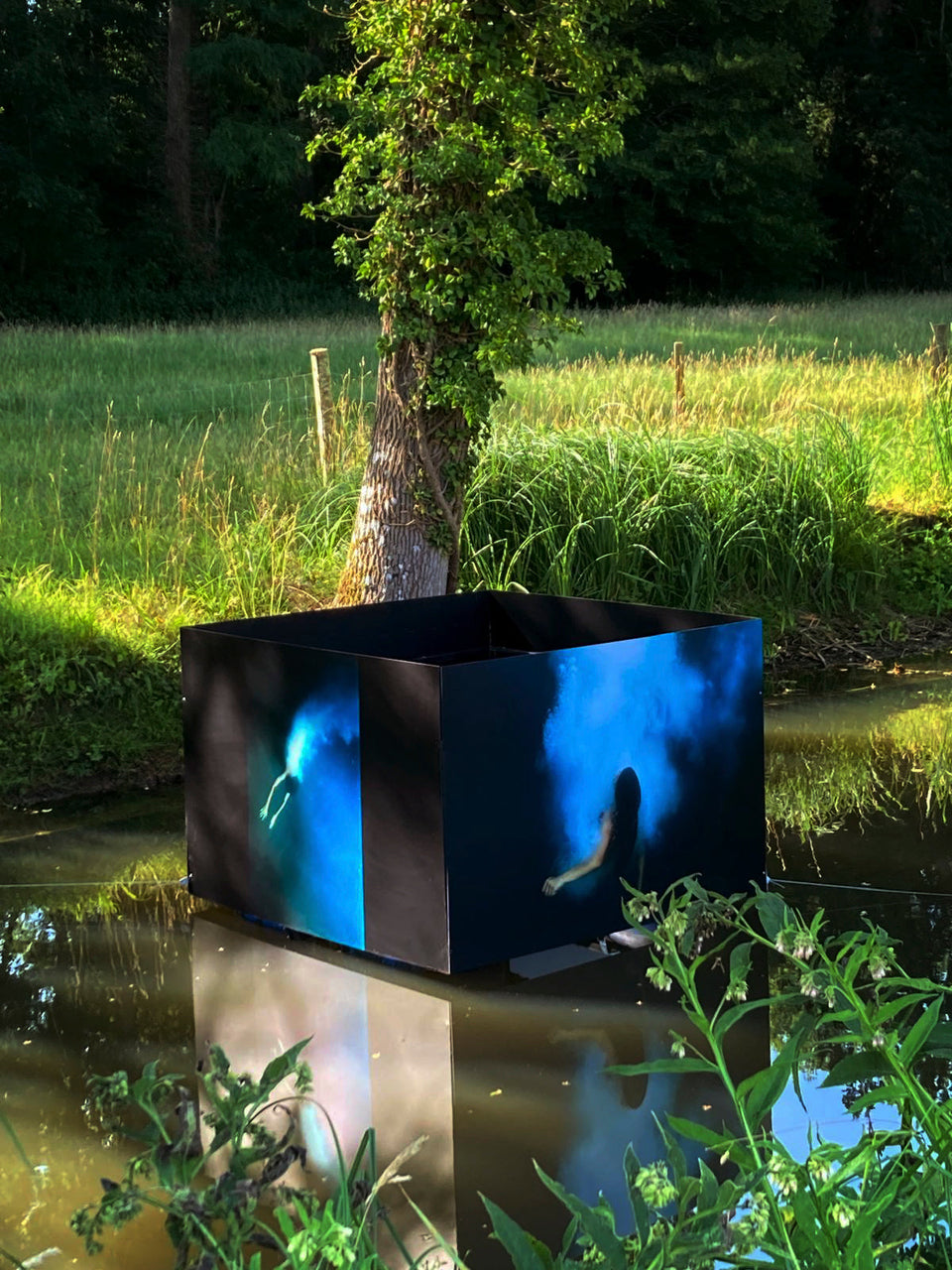 Narelle Autio showing at The Royal Abbey of the Epau, France