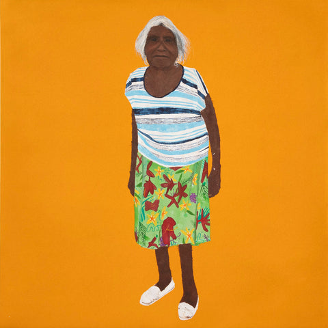 Richard Lewer, Iluwanti Ken, 2026, synthetic polymer paint on canvas, 198 x 198 cm, photography by Christian Capurro