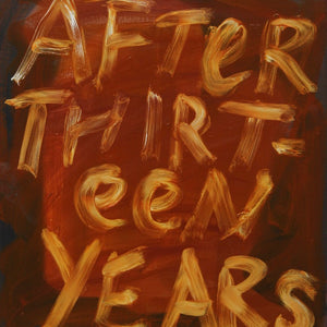 Georgia Spain, After Thirteen Years, 2025, oil and oil stick on linen, 41 x 36 cm