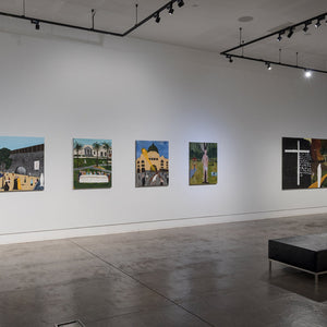 'Richard Lewer—I Only Talk to God When I Want Something', installation view, Geelong Gallery, 2025, Photo by Andrew Curtis
