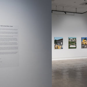 'Richard Lewer—I Only Talk to God When I Want Something', installation view, Geelong Gallery, 2025, Photo by Andrew Curtis
