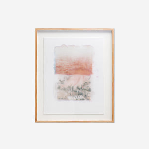 Cassie Thring, Across The Sea I Dream of You, 2024, monotype print on Japanese cotton, 76 x 62 cm