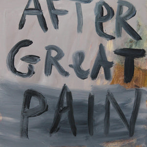 Georgia Spain, After Great Pain, 2025, oil and oil stick on linen, 41 x 35.5 cm