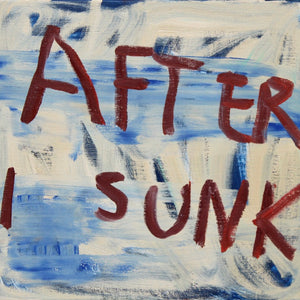 Georgia Spain, After I Sunk, 2025, oil and oil stick on linen, 35.5 x 41 cm