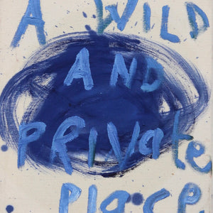 Georgia Spain, A Wild And Private Place, 2025, oil and oil stick on linen, 36 x 30.5 cm