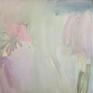 Bridie Gillman, They Covered The Hill, 2023, oil on linen, 137 x 122 cm
