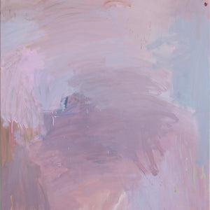 Bridie Gillman, Pink room, pink womb (in the morning), 2023-25, oil on canvas, 203 x 137 cm

