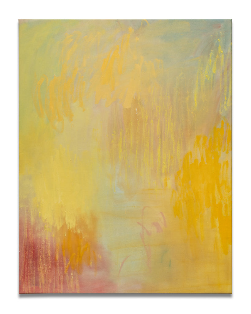 Bridie Gillman, Dream walls talking, 2025, oil on linen, 137 x 107 cm