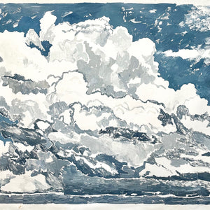 Clara Adolphs, Cumulus (Home I), 2024, oil on linen, 207 x 258 cm