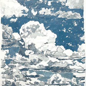 Clara Adolphs, Cumulus (Mungo II), 2023, oil on linen, 221 x1 96 cm