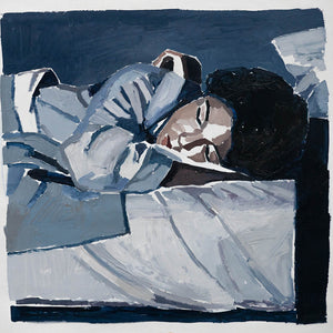 Clara Adolphs, Sleeper I, 2025, oil on linen, 59 x 57 cm
