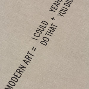 Craig Damrauer 'Modern Art' Tea Towel