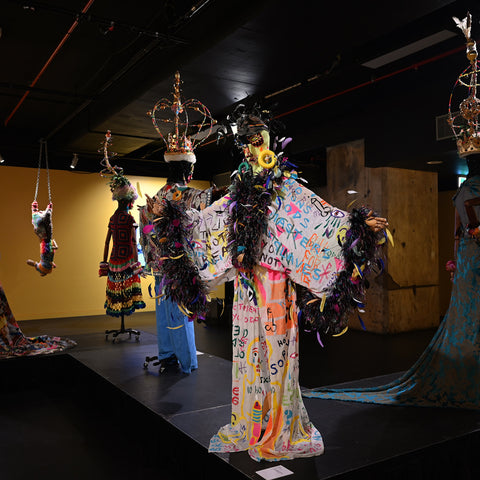 Paul Yore in 'BECOME WHAT YOU ARE' at Brisbane Powerhouse Museum, 2023.