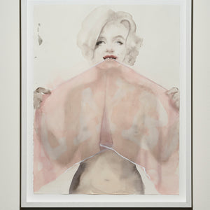 Fiona McMonagle, Study for A Cover Up, 2021-2022 watercolour, ink and gouache on paper