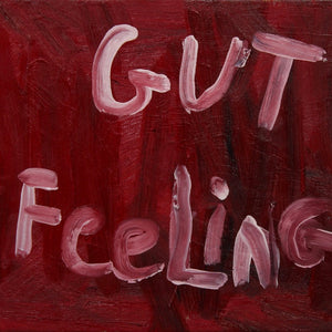 Georgia Spain, Gut Feeling, 2025, oil on linen, 35.5 x 38 cm