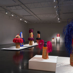 Alfred Lowe's 'A GREAT AND WONDROUS SIGN' at Hugo Michell Gallery, 2026. 