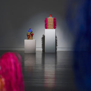 Alfred Lowe's 'A GREAT AND WONDROUS SIGN' at Hugo Michell Gallery, 2026. 