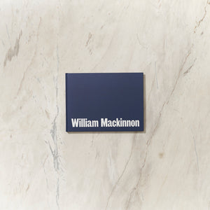 William Mackinnon Monograph Publication