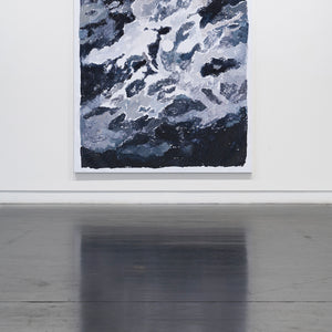 Clara Adolphs, August Moon II (installation view), 2025, oil on linen, 245 x 193.5 cm